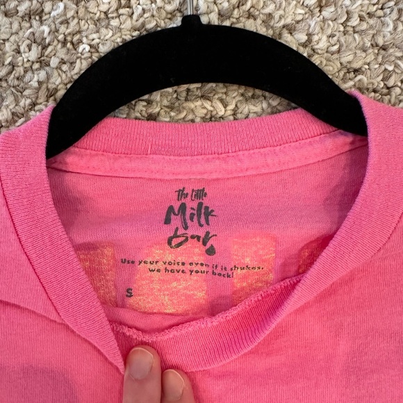 The Little Milk Bar Women’s Crop T-Shirt - Picture 3 of 3